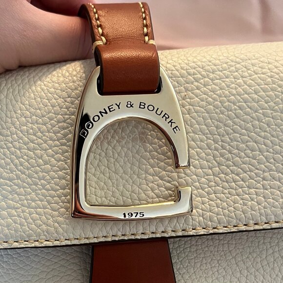 Dooney & Bourke Kyra Crossbody Bag - Cream - Picture 8 of 13